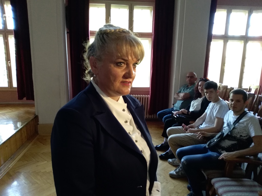Данијела Газдић, редовни професор на катедри за хармонику Музичке академије у Источном Сарајеву