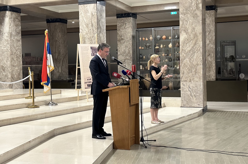 Никола Селаковић, министар културе Србије Никола Селаковић, министар културе Србије