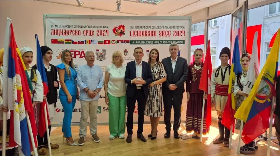 Međunarodni dječji festival folklora "Licidersko srce" biće održan od 15. do 19. avgusta u Užicu, Višegradu i na Zlatiboru