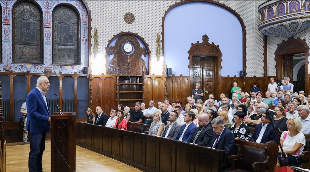 Gradonačelnik Subotice Stevan Bakić, otvorio manifestaciju i pozdravio prisutne