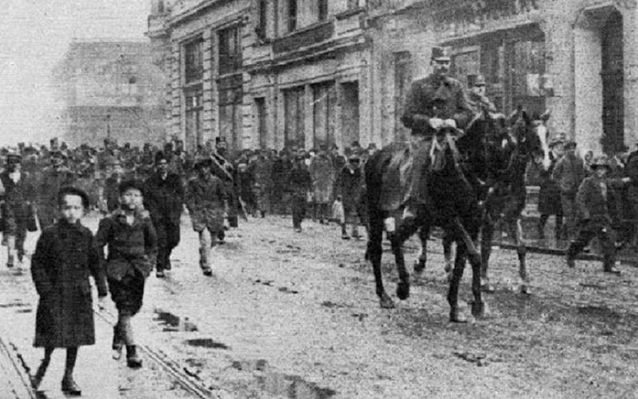 Ulazak srpske vojske u Banjaluku 1918. g.