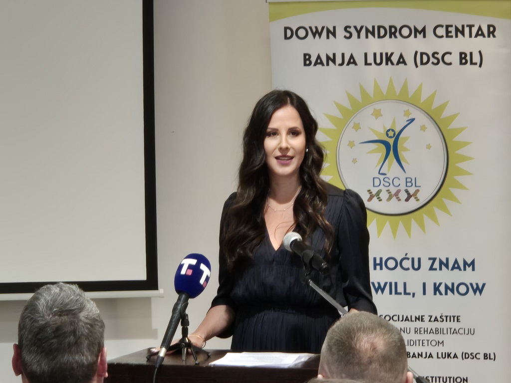 G-đa Tamara Vučić, supruga predsjednika Srbije i ambasador Instituta za Daunov sindrom