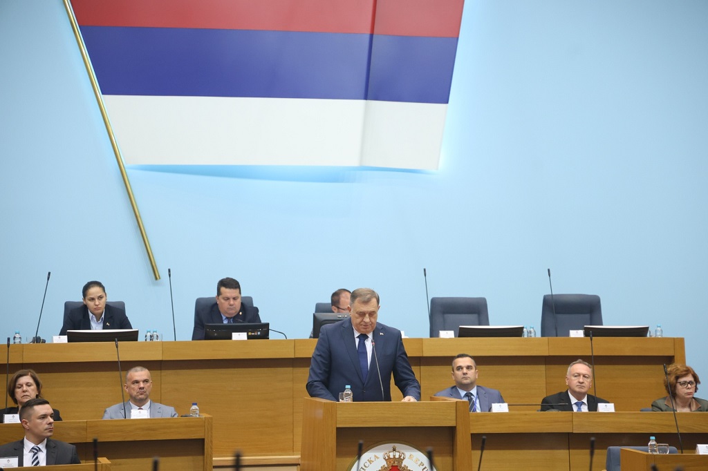 Милорад Додик - обраћање у Народној скупштини Републике Српске