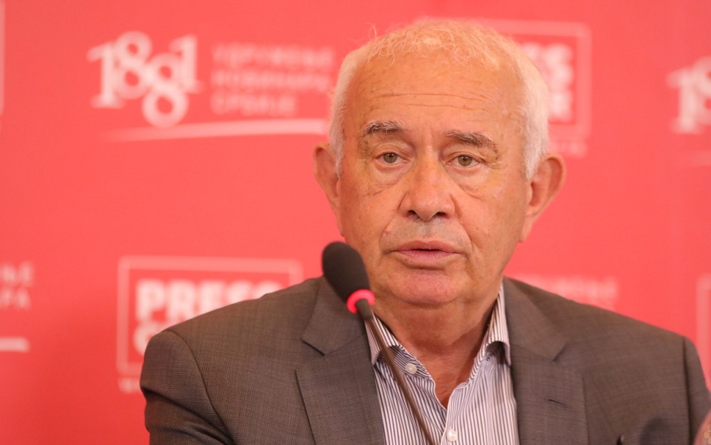 Проф. Милимир Мучибабић, предсједник београдског огранка СПКД „Просвјета”