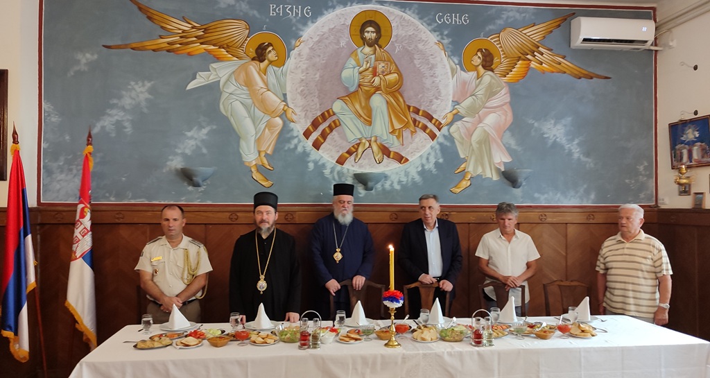 Prijem za pripadnike Trećeg pješadijskog /Republika Srpska/ puka i MUP-a Srpske koji su uspješno okončali školovanje na Univerzitetu odbrane u Beogradu