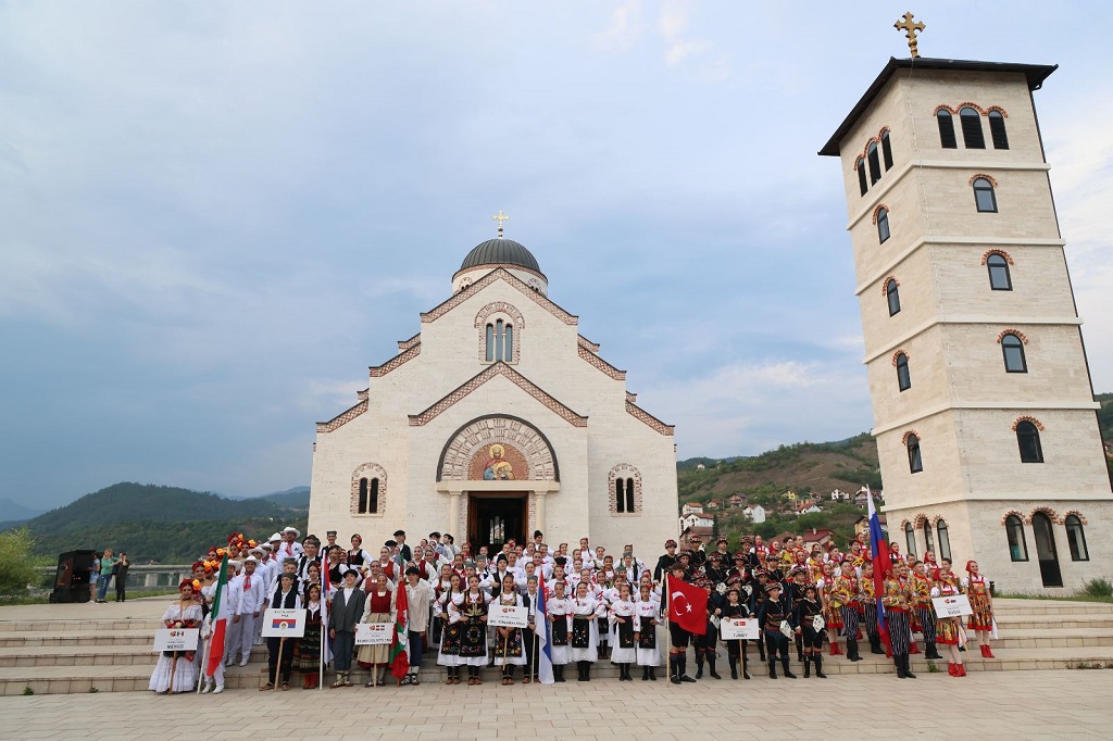 U Višegradu održan dio programa 17. Međunarodnog dječijeg festivala folklora „Licidersko srce 2025“
