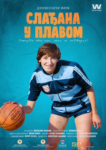 Слађана у плавом