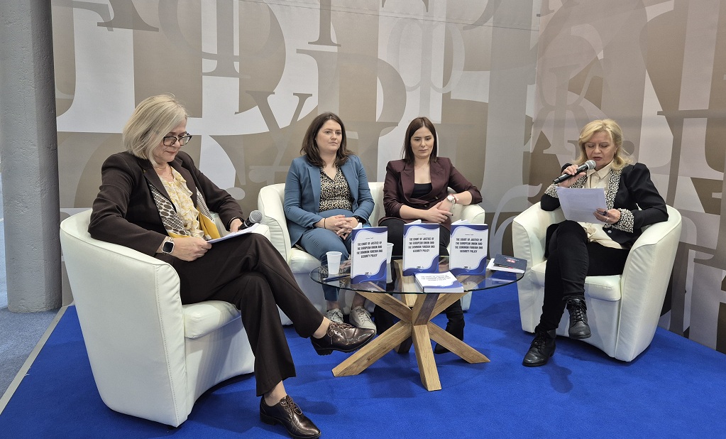 „Бесједа“ Бања Лука представља издање „Суд правде Европске уније и Заједничка спољна и безбједносна политика: на раскршћу права и политике“ аутора Јоване Тошић, говоре проф. др Љиљана Мијовић, Сара Лунић и аутор „Бесједа“ Бања Лука представља издање „Суд правде Европске уније и Заједничка спољна и безбједносна политика: на раскршћу права и политике“ аутора Јоване Тошић, говоре проф. др Љиљана Мијовић, Сара Лунић и аутор