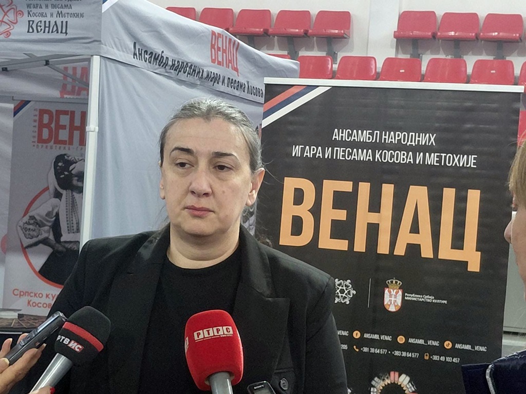 Директор ансамбла „Венац“, Снежана Јовановић