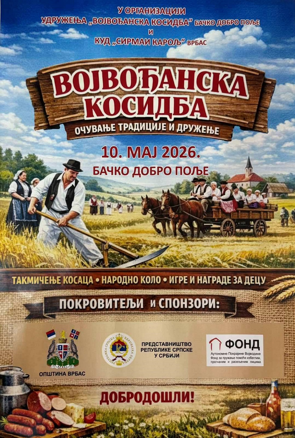 „Војвођанска косидба“ у Бачком Добром Пољу