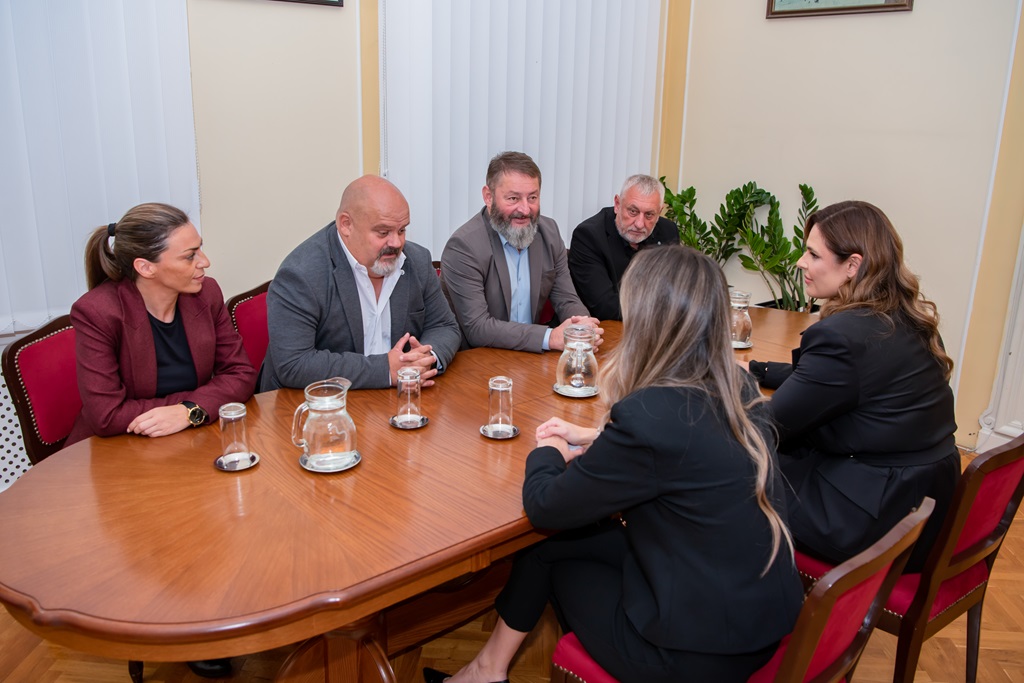 Prijem delegacije u Zrenjaninu Prijem delegacije u Zrenjaninu