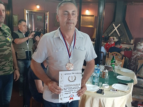 Треће мјесто у стрељаштву освојио Андрић Мирослав из Требиња