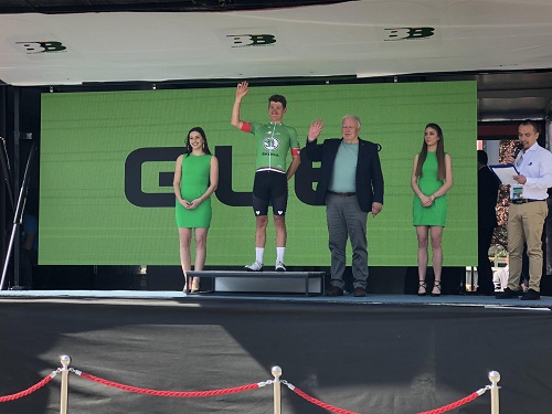 Alanu Falašeku, biciklisti koji je osvojio najviše bodova pripala je zelena majica